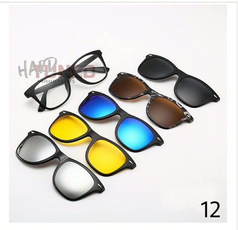 Magnetic Optical Clip On Frames [ sunglasses ]  (12)